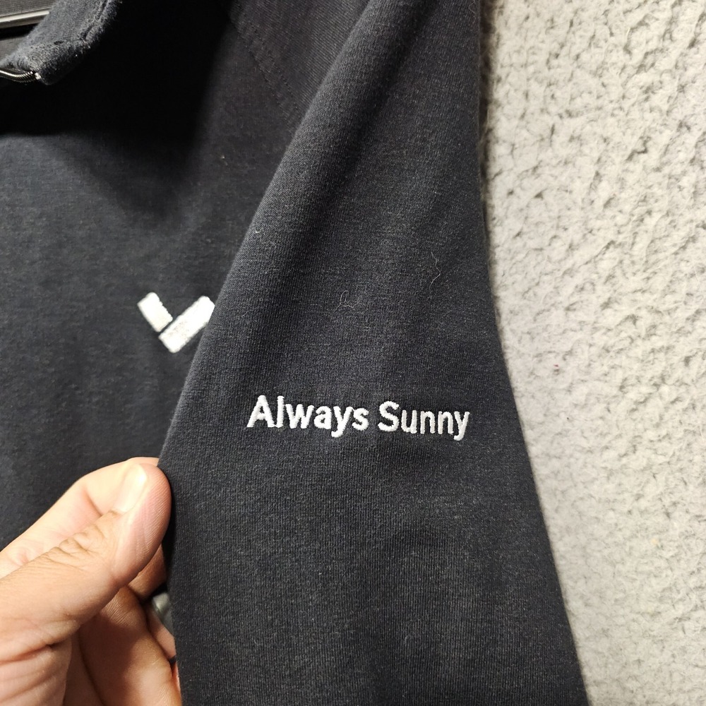 Lululemon Hoodie Mens Large Black City‎ Sweat Full Zip Embroidered Logo M3CBZS - Picture 4 of 13